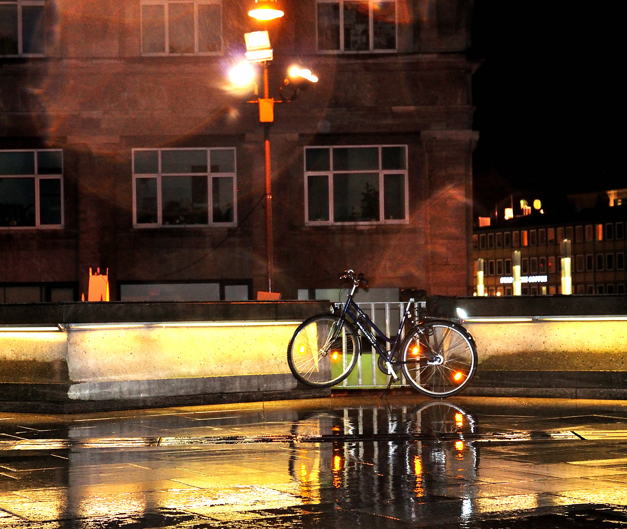 Nikon D90 sample photo. Evening lights. photography