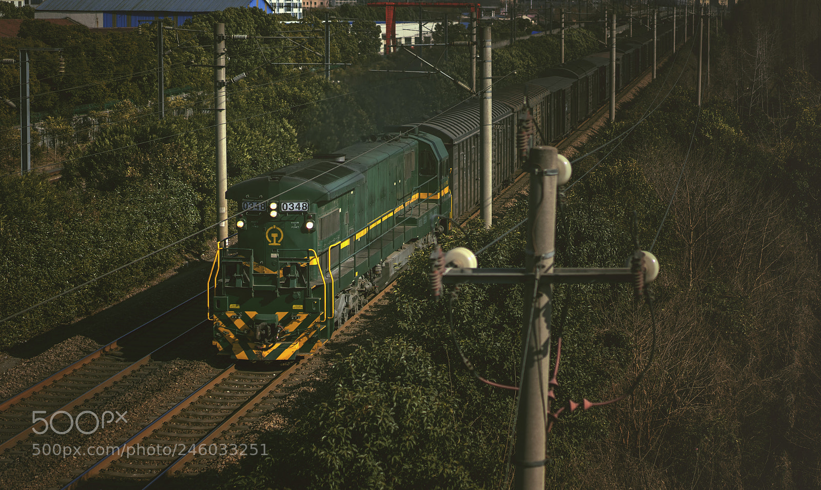 Sony a7 II sample photo. 绿皮火车 photography