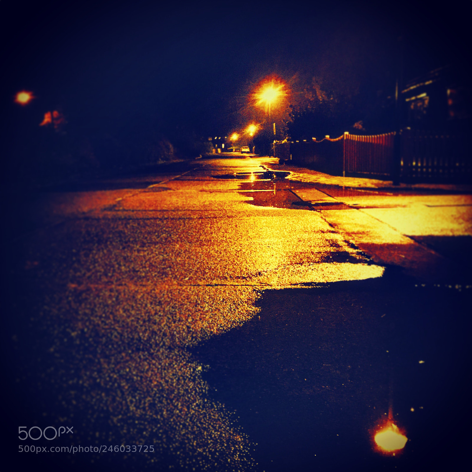 Apple iPhone 7 sample photo. Street at night photography