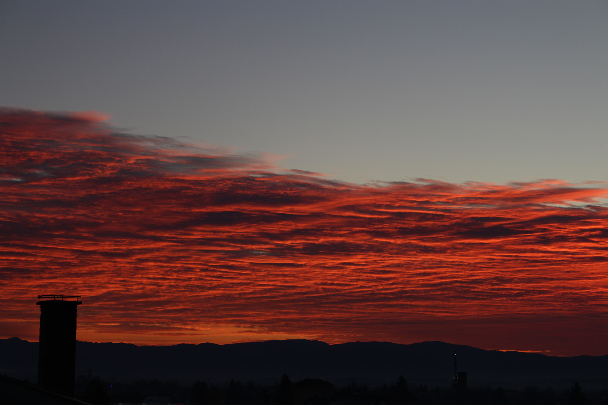 Canon EOS 700D (EOS Rebel T5i / EOS Kiss X7i) + Canon EF 22-55mm f/4-5.6 USM sample photo. Most beautiful sunset i’ve ever seen. photography