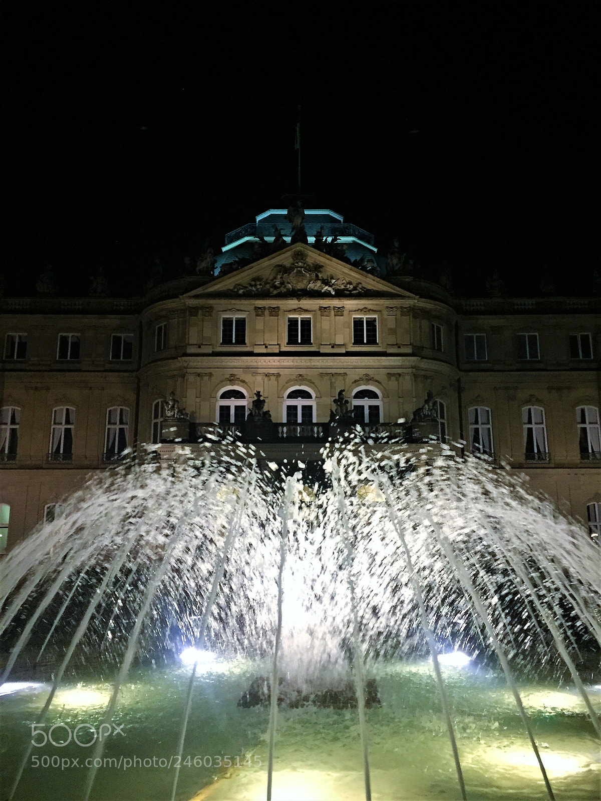 Apple iPhone 6 sample photo. German fountain photography