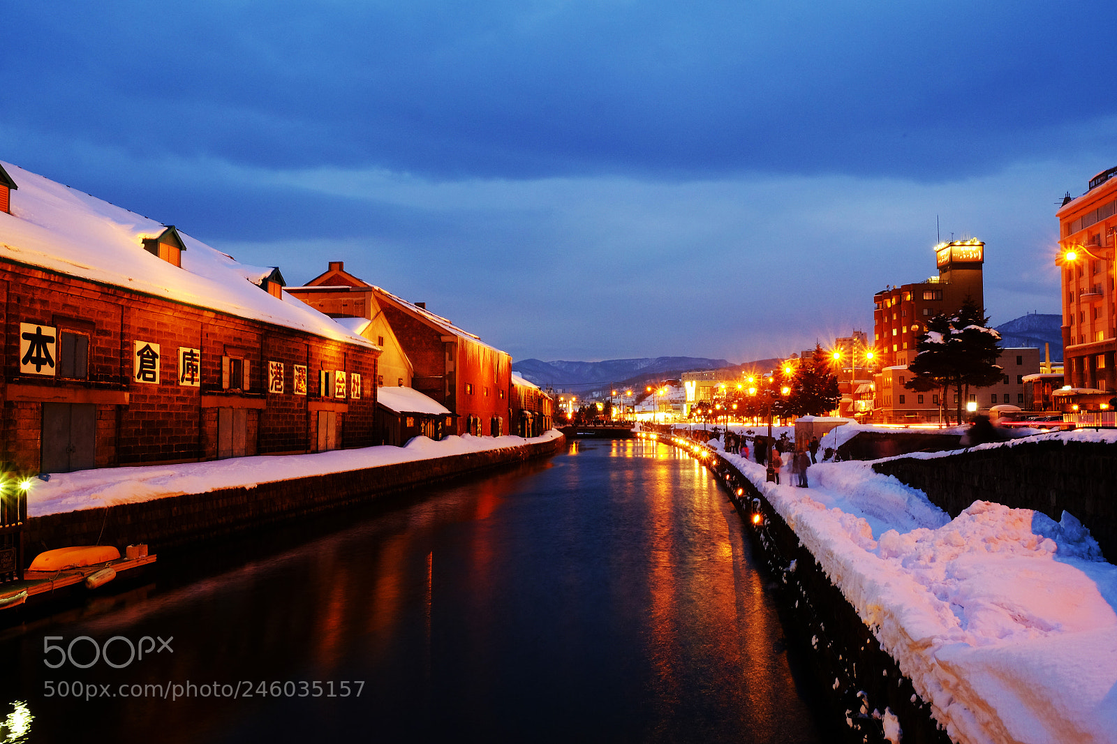 Fujifilm X-T10 sample photo. Otaru canal photography