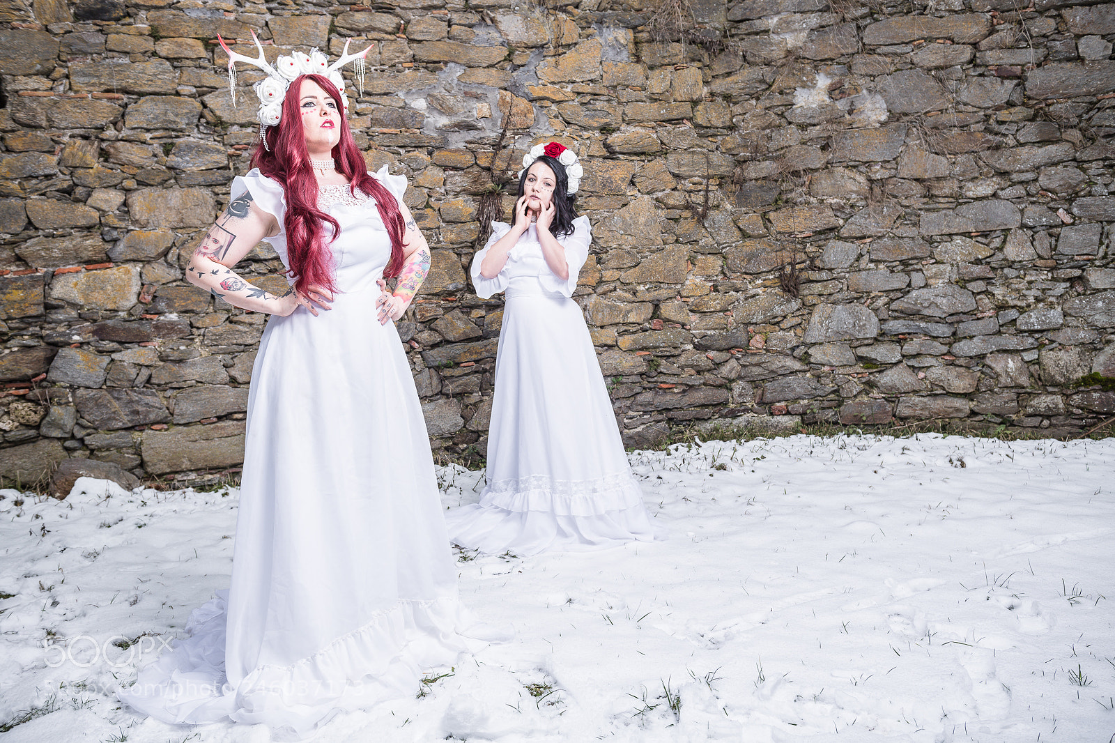 Nikon D5 sample photo. Snow queens photography