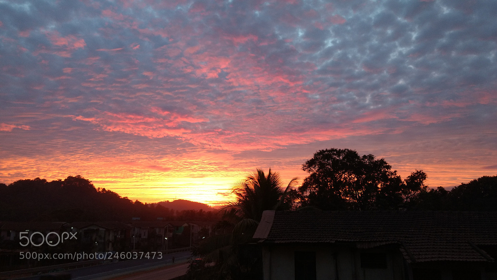 Motorola Moto G (4) sample photo. Sunset photography