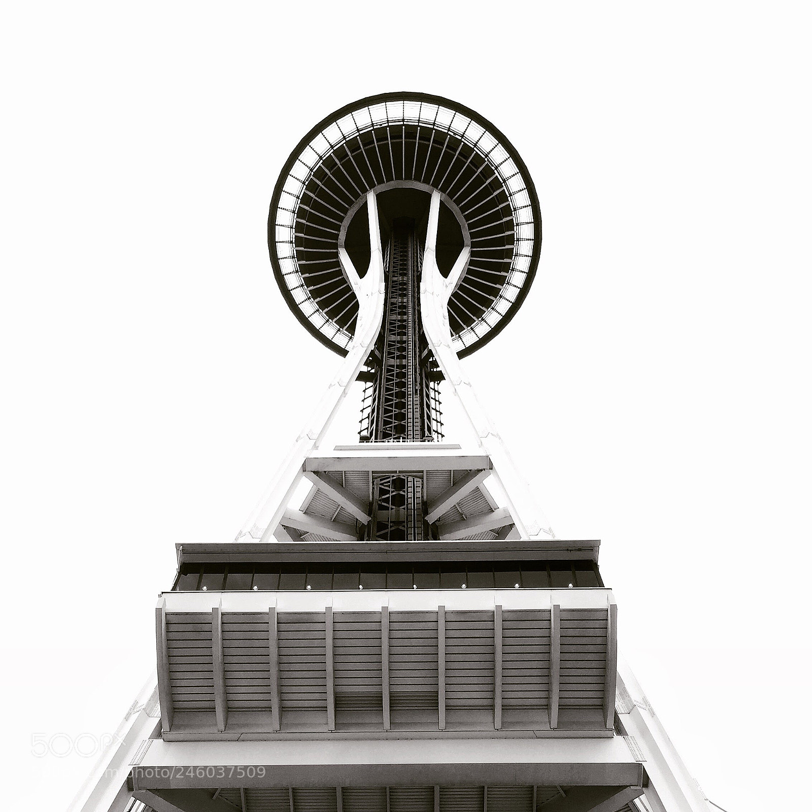 Apple iPhone 6 Plus sample photo. ?space needle photography