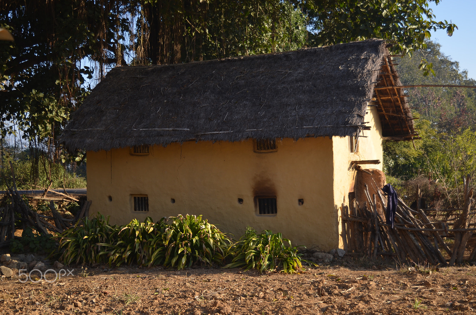 Nikon D5100 sample photo. House- western nepal photography