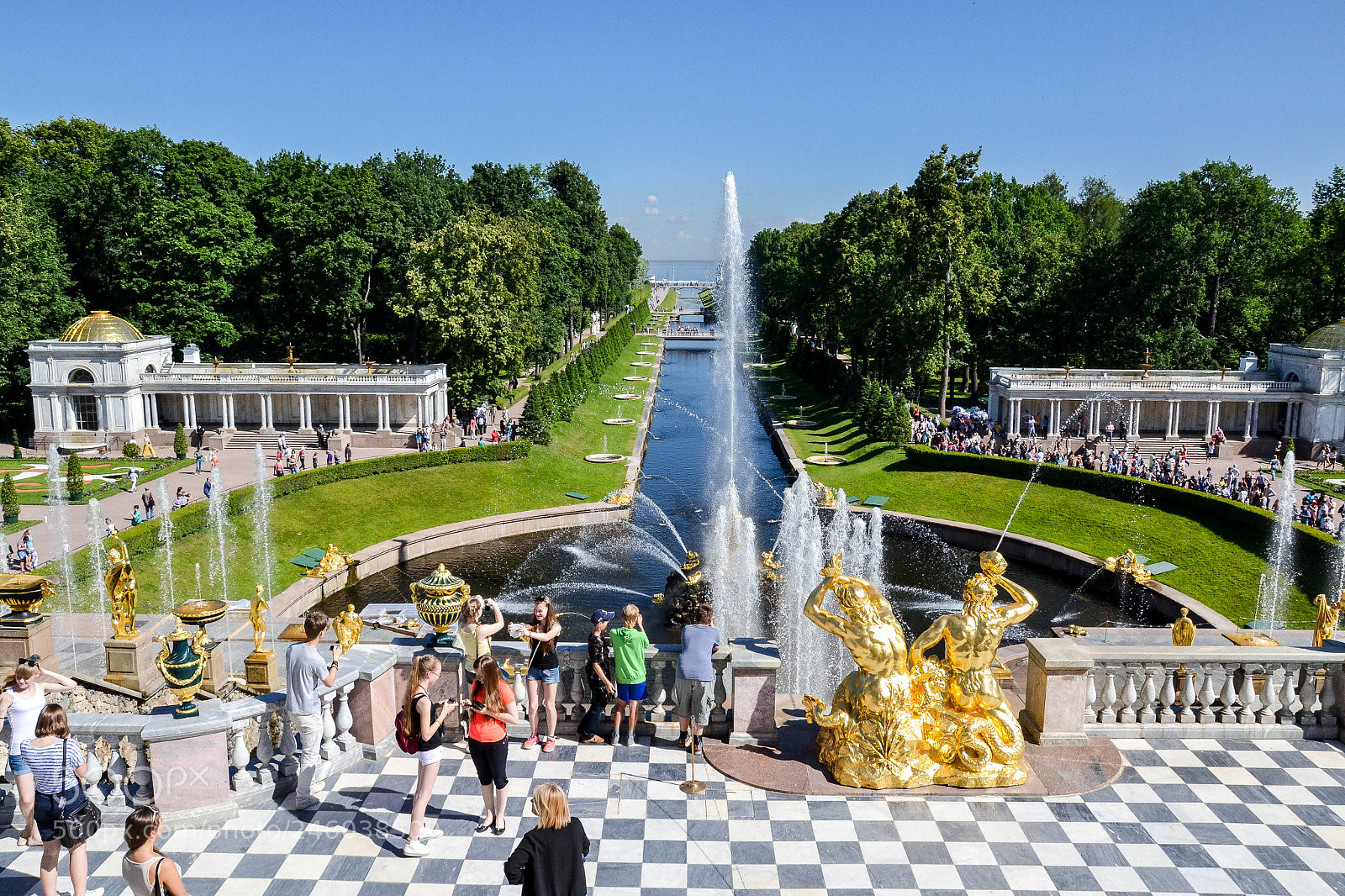 Nikon D3100 sample photo. Peterhof photography