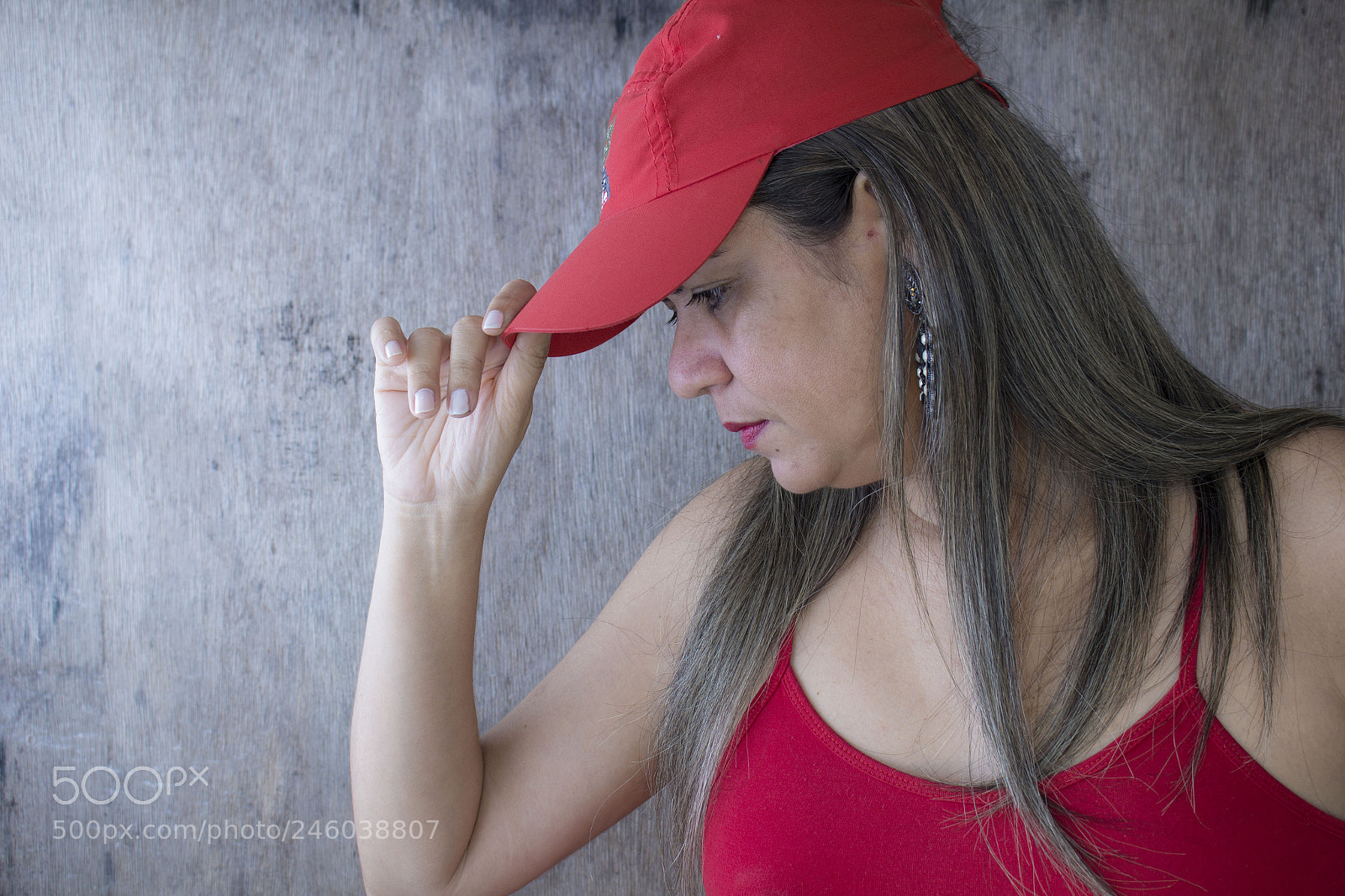Canon EOS 60D sample photo. Lady in red photography