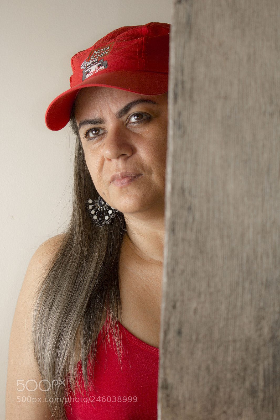 Canon EOS 60D sample photo. Lady in red photography