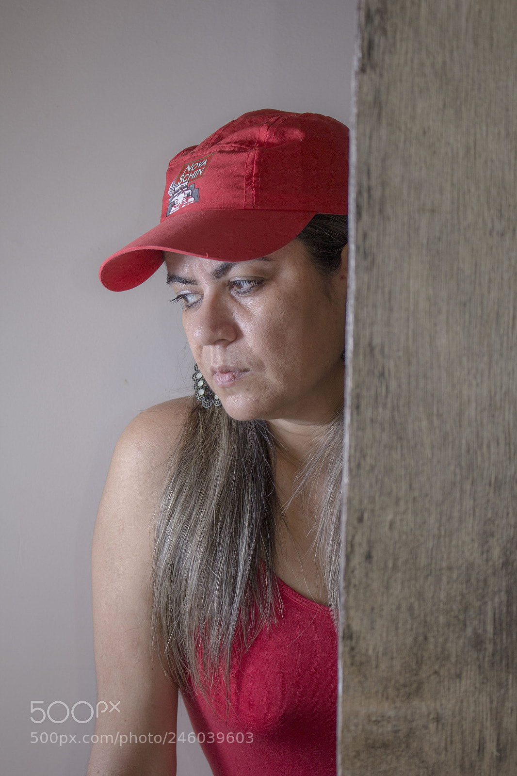 Canon EOS 60D sample photo. Lady in red photography