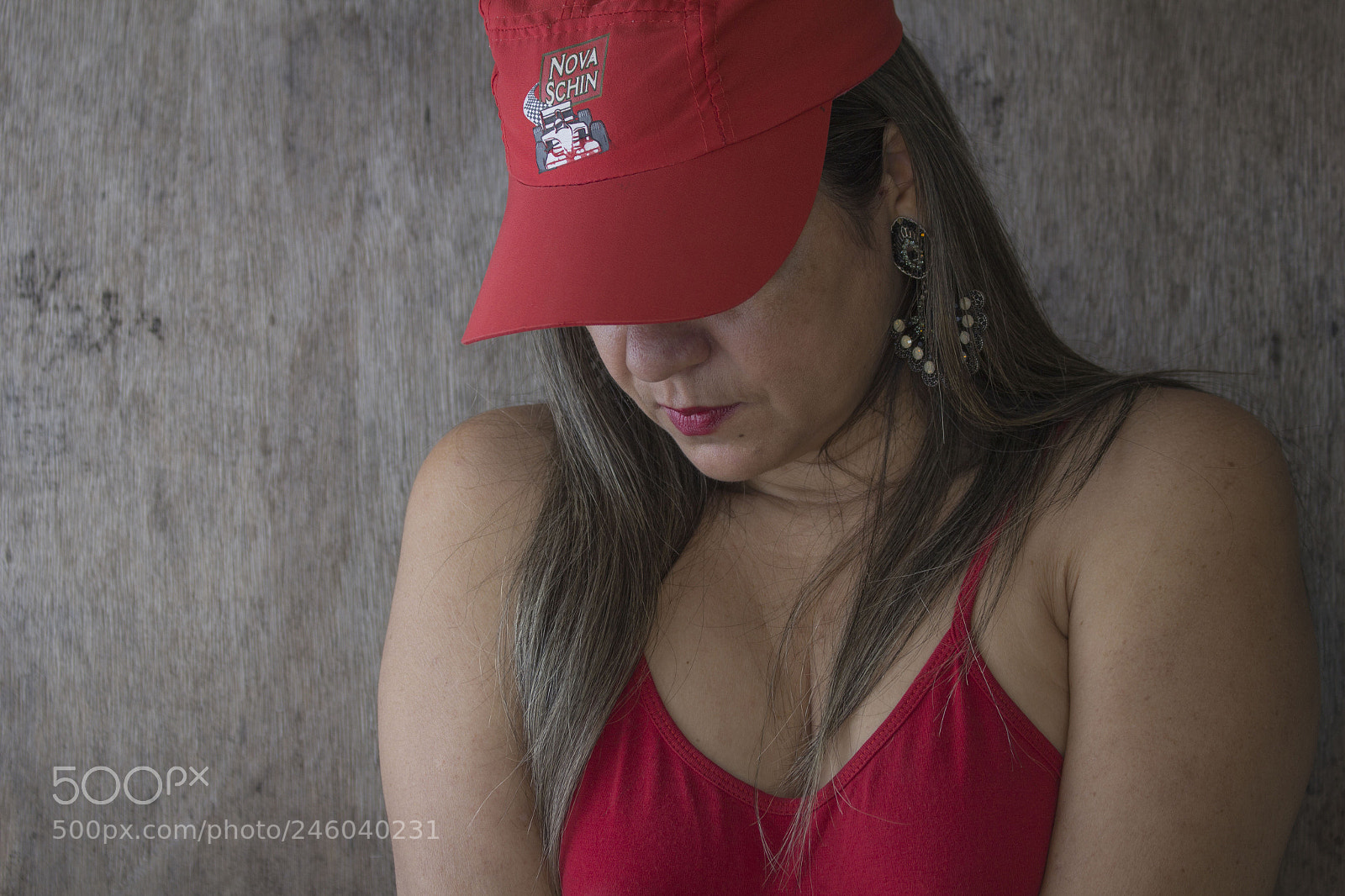 Canon EOS 60D sample photo. Lady in red photography