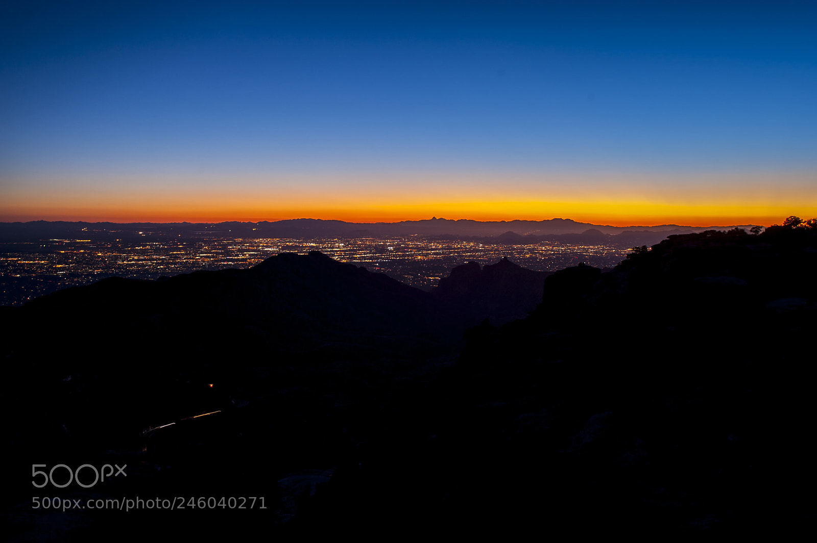 Nikon D3 sample photo. Arizona sunset photography