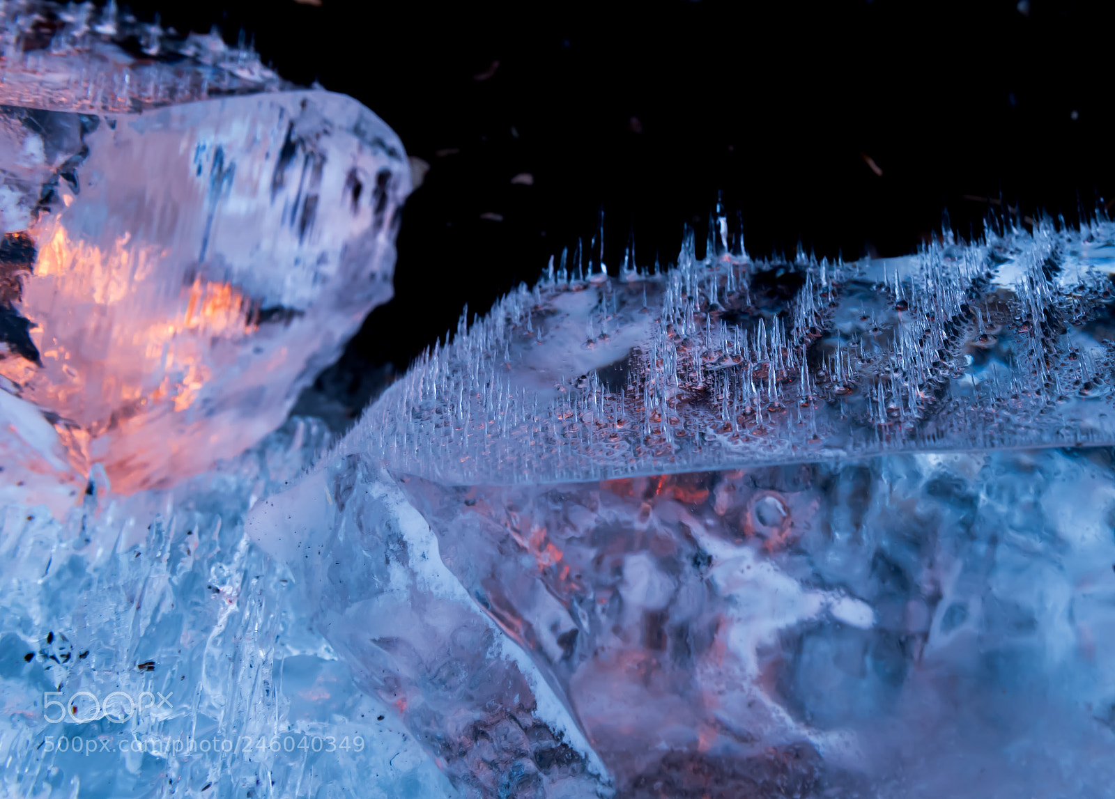 Nikon D810 sample photo. Fire ice ash photography
