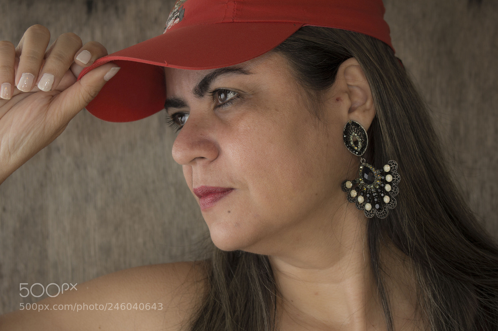 Canon EOS 60D sample photo. Lady in red photography