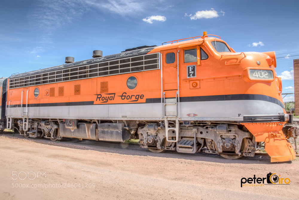 Canon EOS 7D Mark II sample photo. Royal gorge scenic railway photography