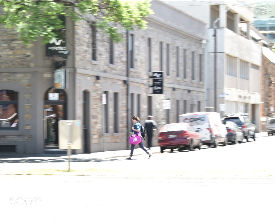 Nikon D5600 sample photo. Pink bag photography