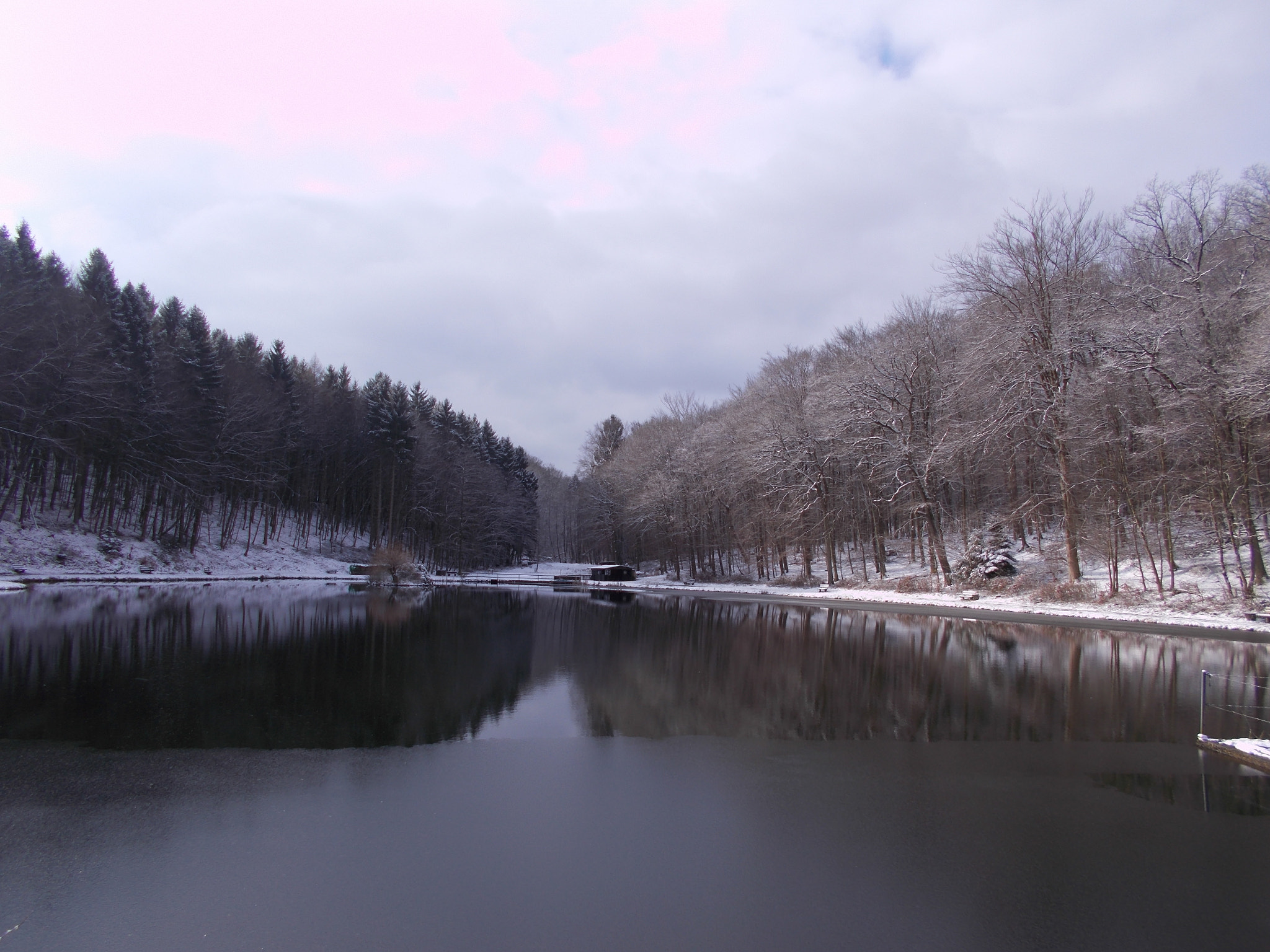 Nikon Coolpix A10 sample photo. Lake in winter photography