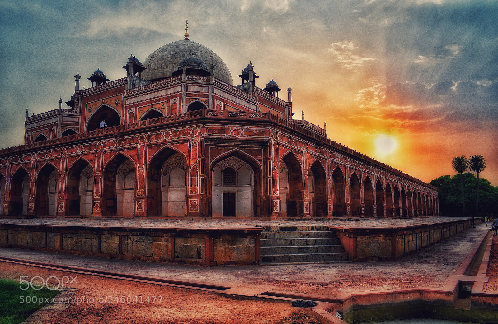 Nikon D5500 sample photo. Humayun's tomb photography