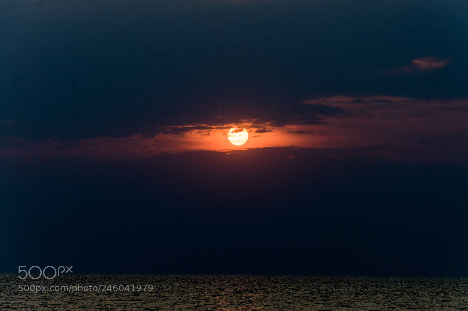 Nikon D5000 sample photo. Sunset photography