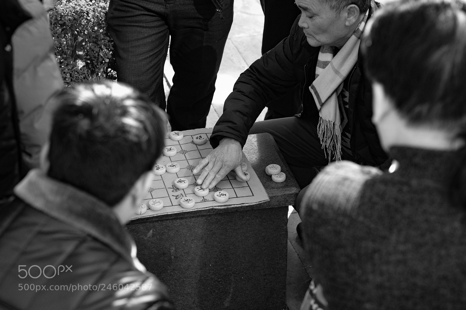 Fujifilm X-T2 sample photo. Play chinese chess photography