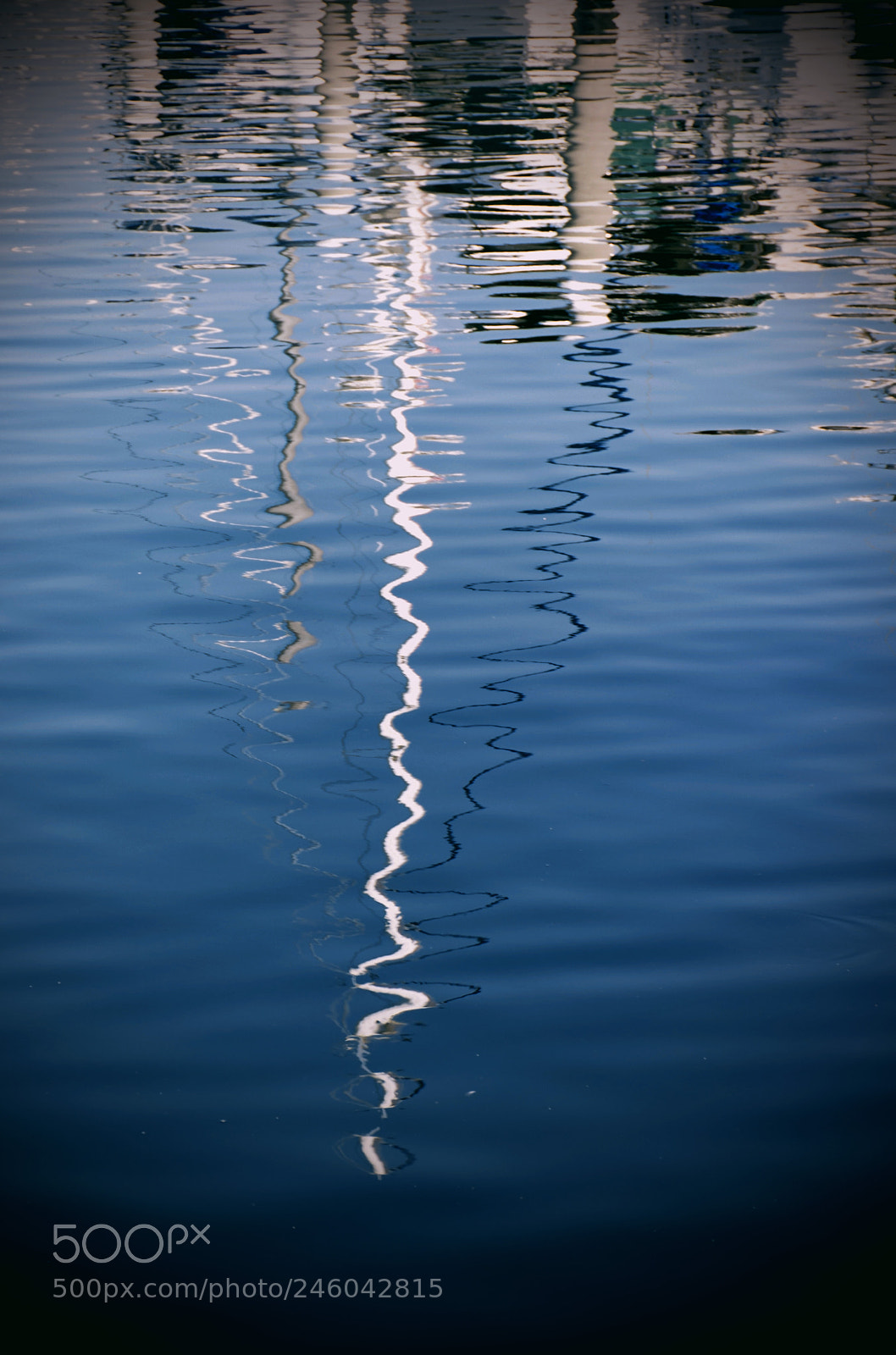 Nikon D5600 sample photo. Boat reflection photography