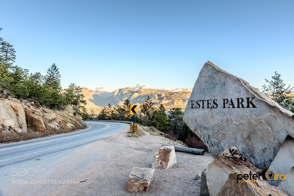 Canon EOS 7D Mark II sample photo. Welcome to estes park photography