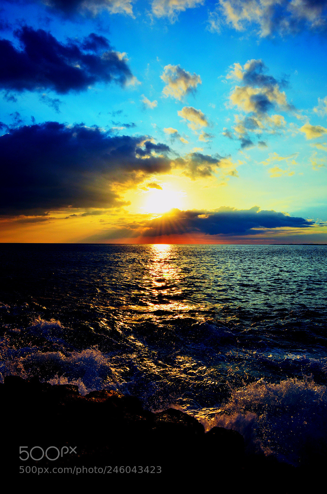 Nikon D5100 sample photo. Hawaiian sunset photography