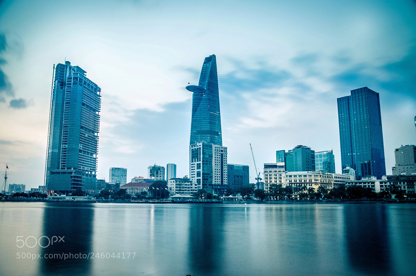 Nikon D300 sample photo. City view from saigon photography