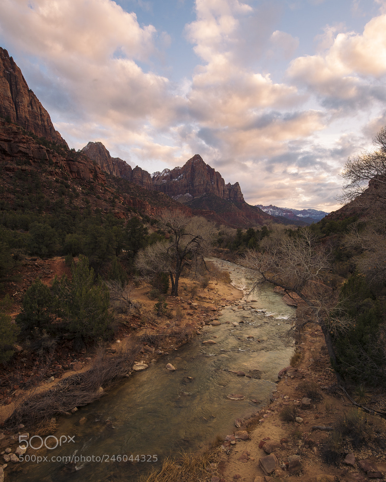 Nikon D600 sample photo. Sunset over watchman photography