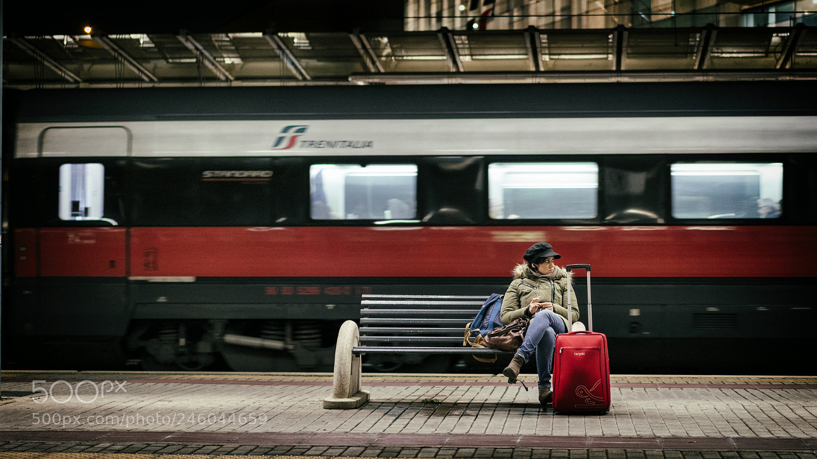 Sony a7R II sample photo. Railway station #588 photography