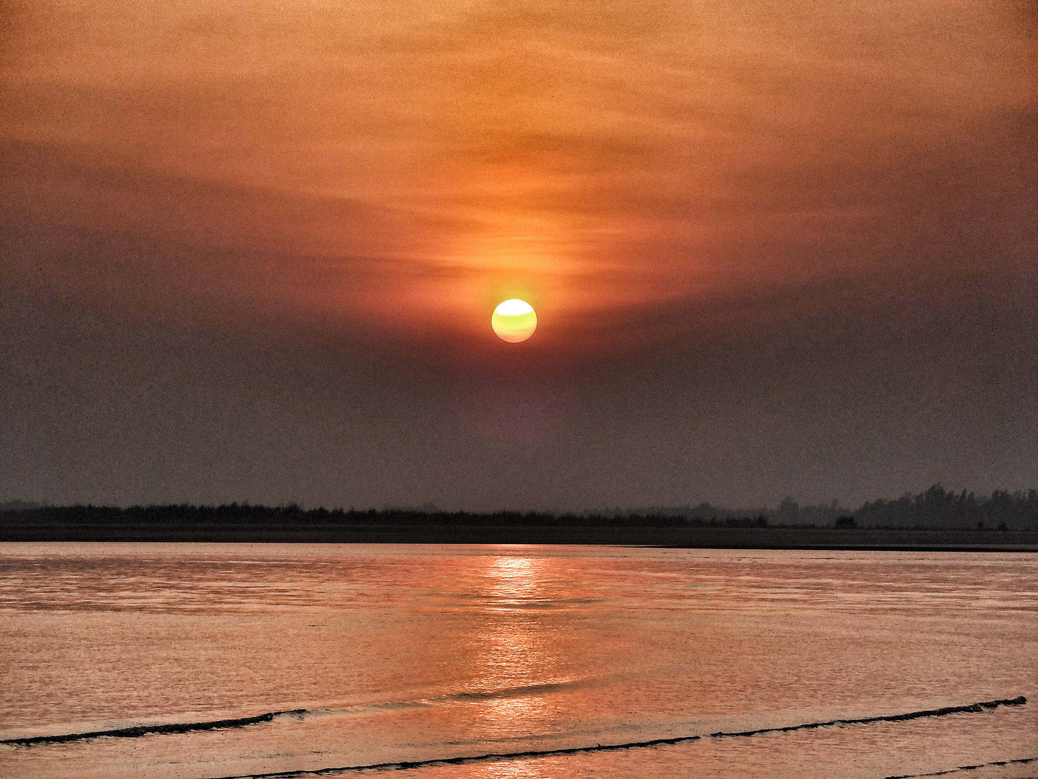 Sony DSC-WX150 sample photo. Golden sunset photography
