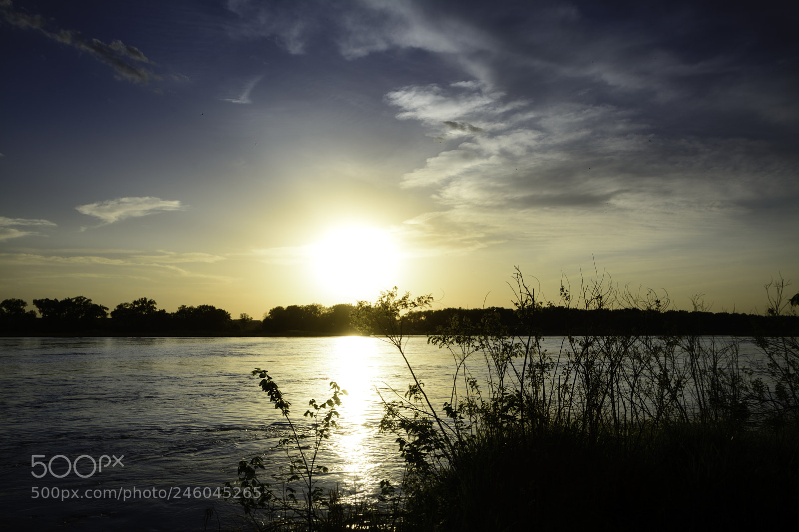 Nikon D7100 sample photo. Sunset on the platte photography