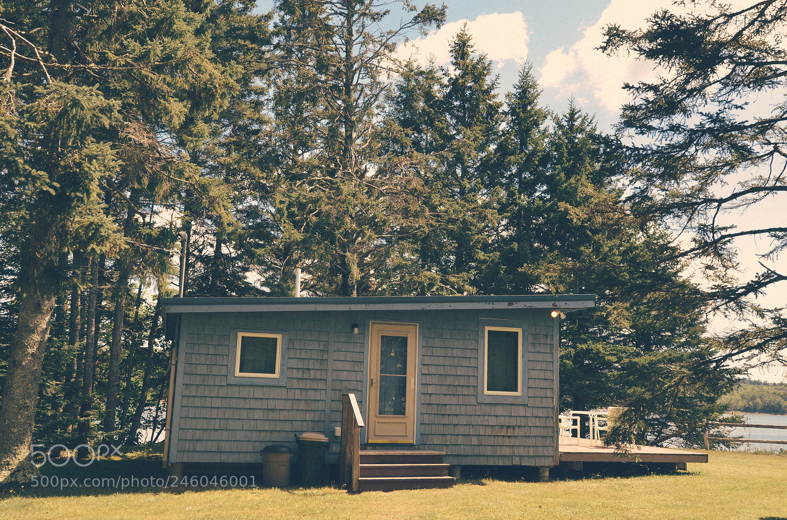 Nikon D5100 sample photo. Main blue cabin photography