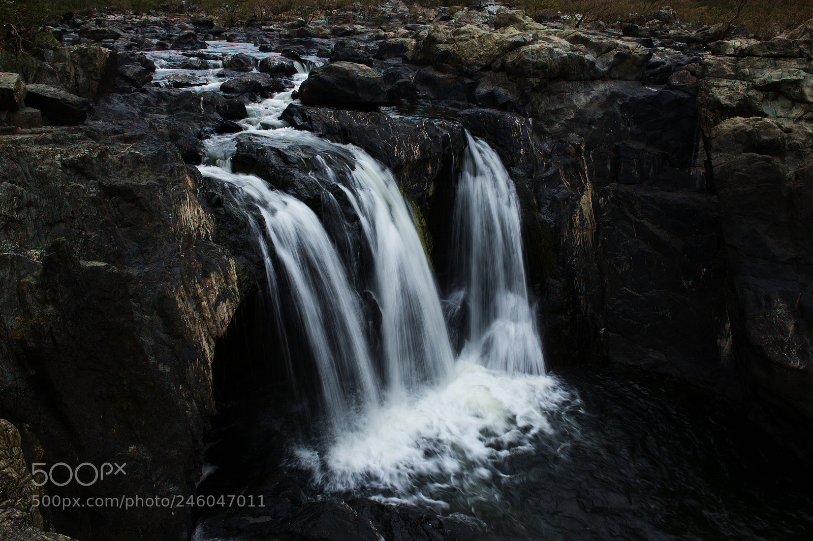 Nikon D800 sample photo. The gorge waterfall and photography