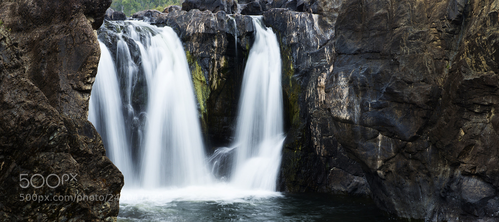 Nikon D800 sample photo. The gorge waterfall and photography