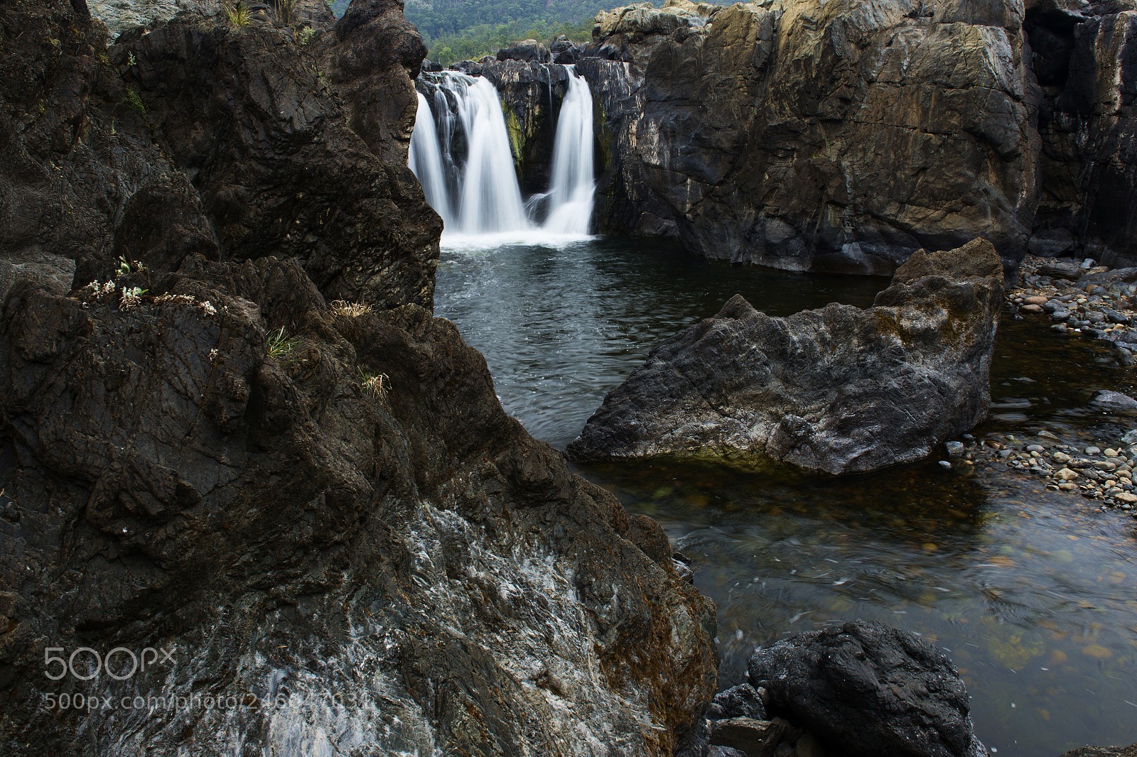 Nikon D800 sample photo. The gorge waterfall and photography