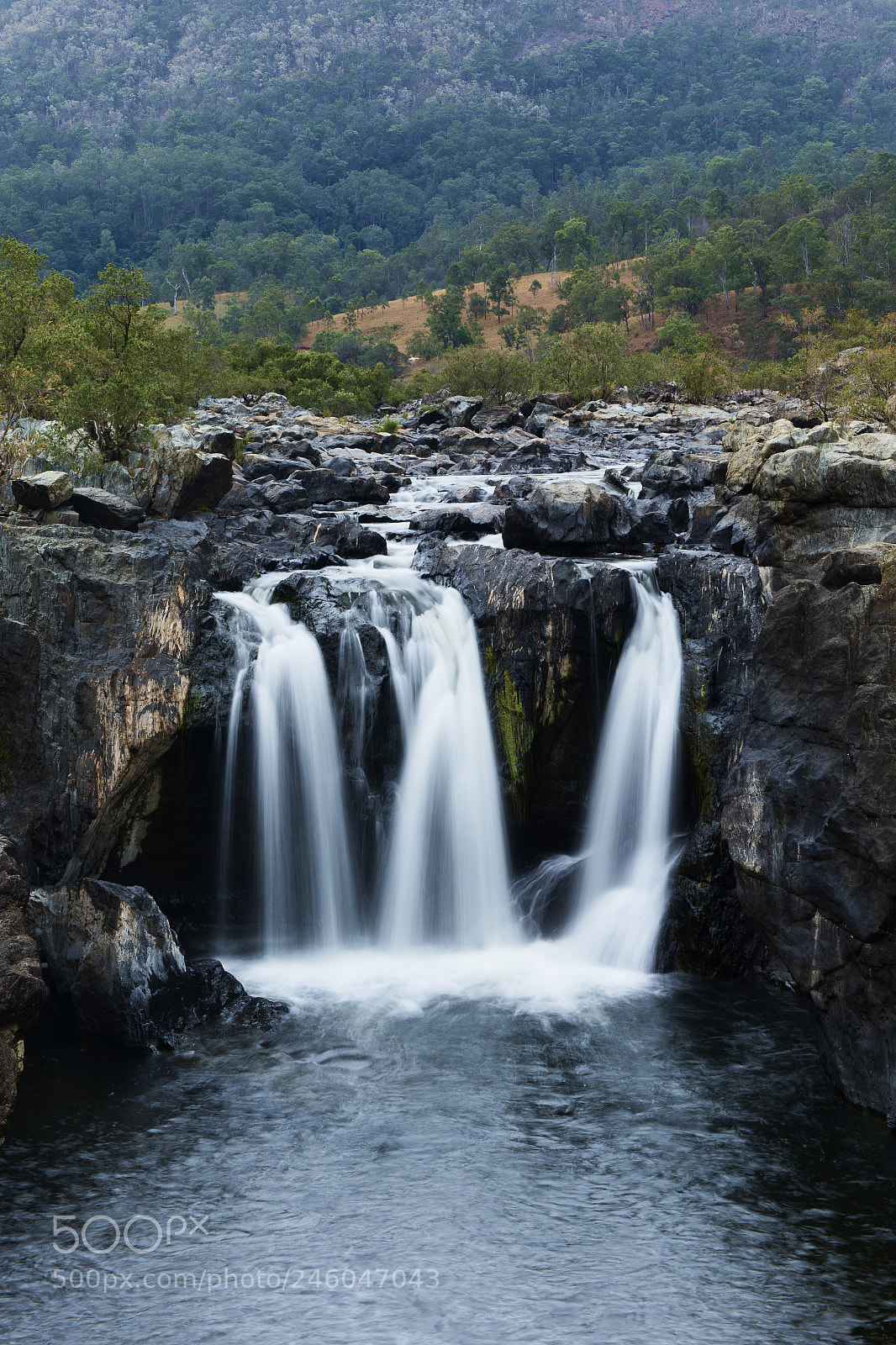 Nikon D800 sample photo. The gorge waterfall and photography