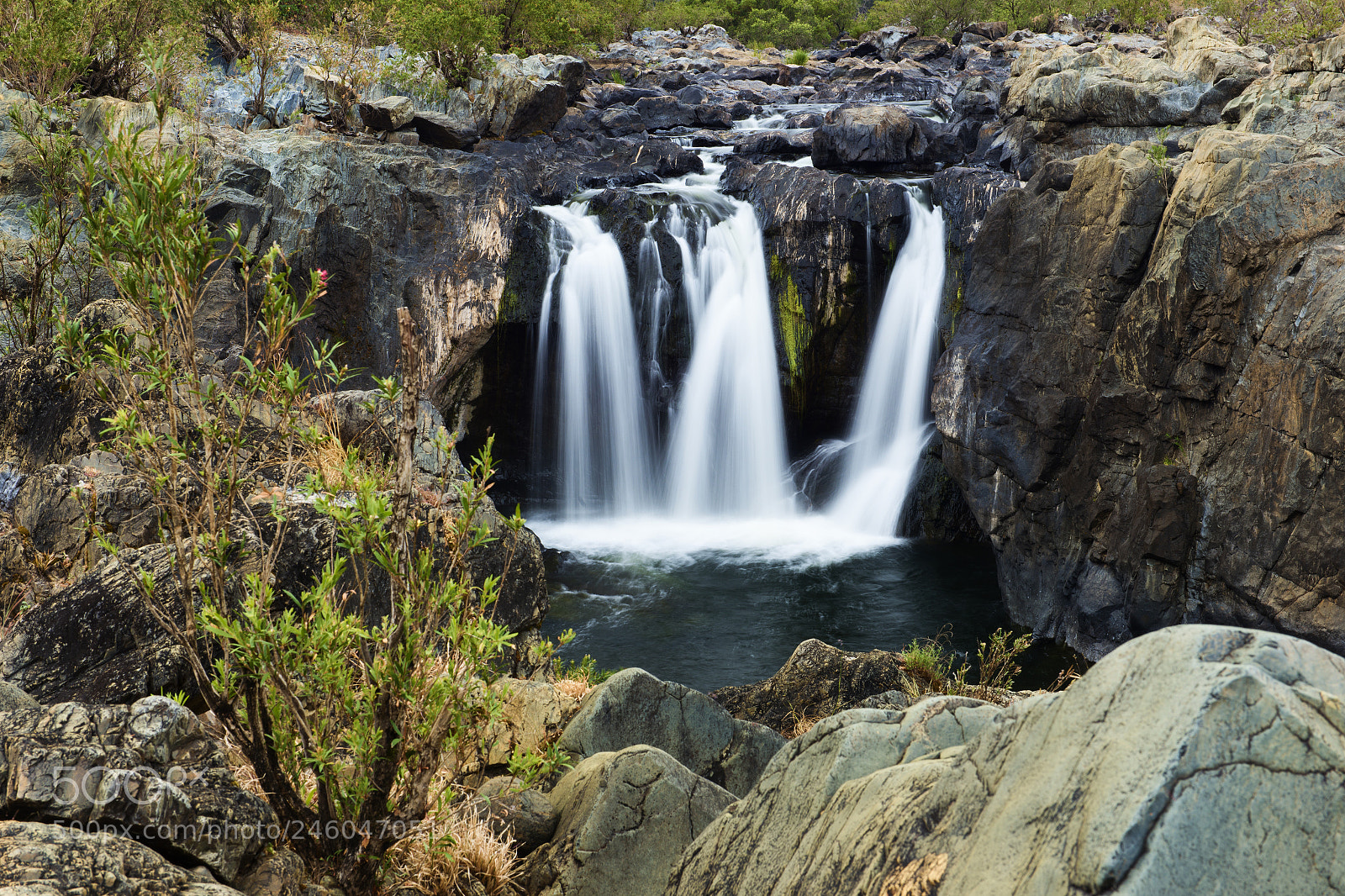 Nikon D800 sample photo. The gorge waterfall and photography