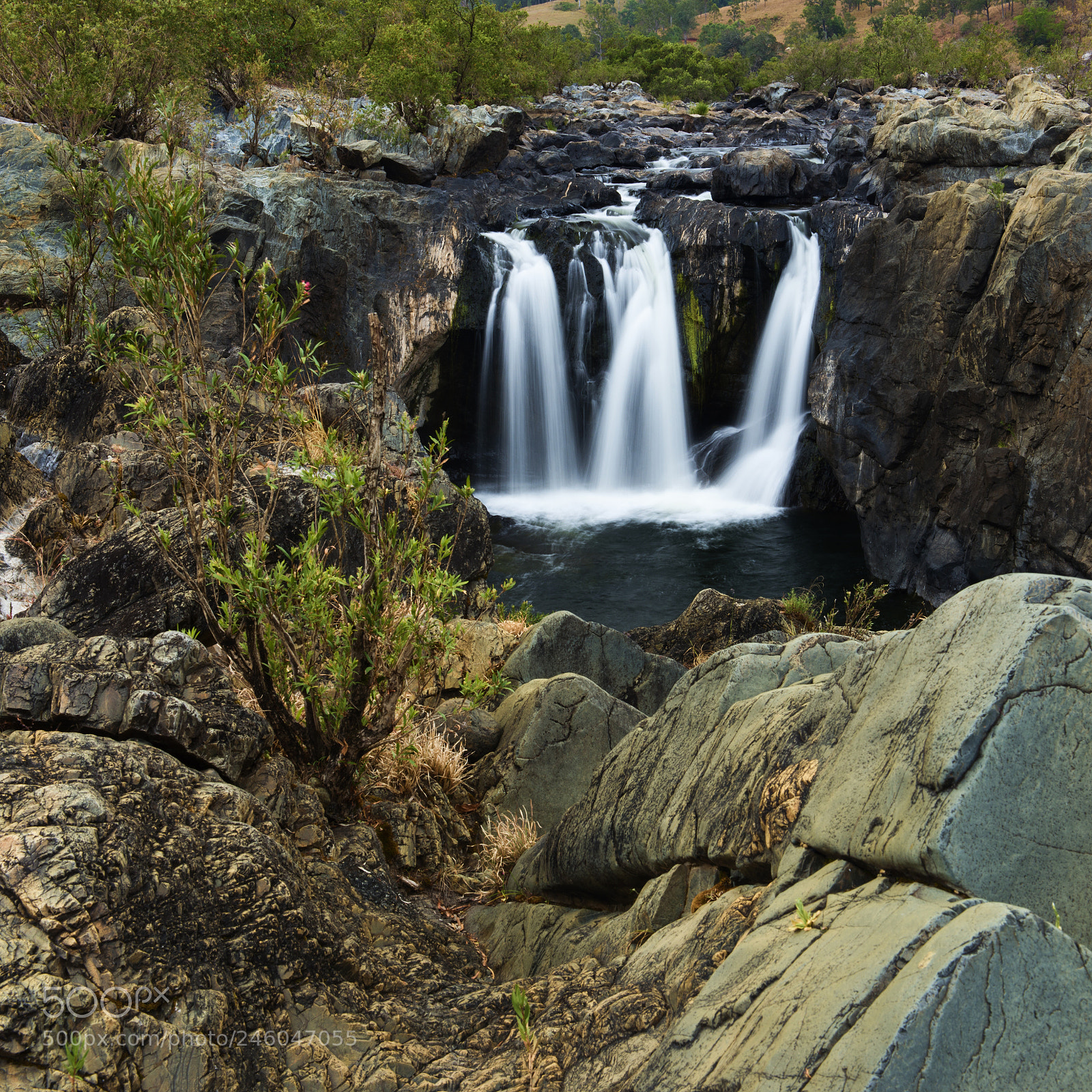 Nikon D800 sample photo. The gorge waterfall and photography