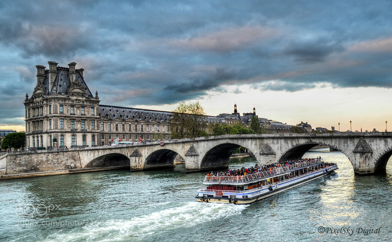 Nikon D5100 sample photo. Seine river photography