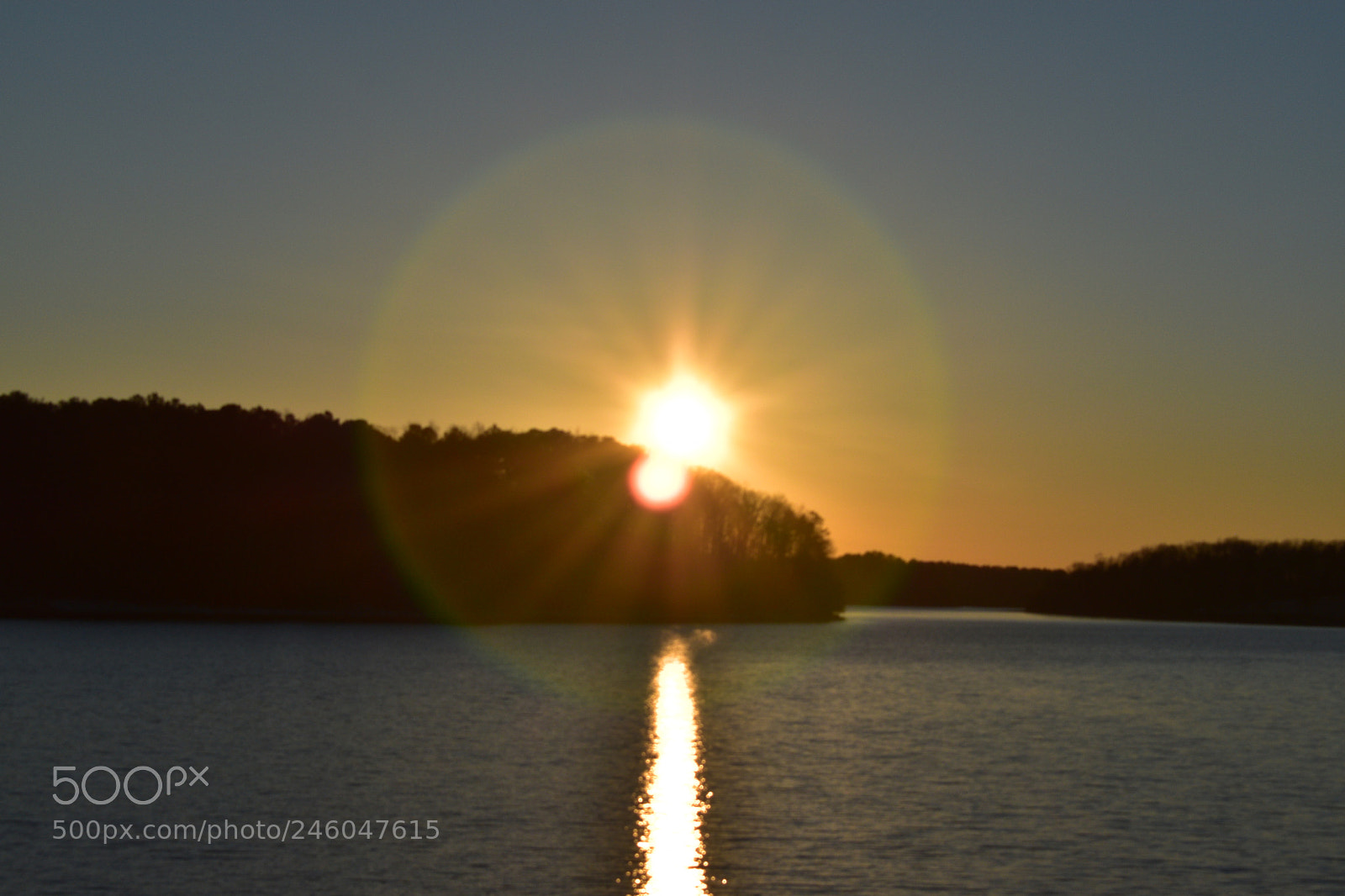 Nikon D5600 sample photo. Lanier sun set photography