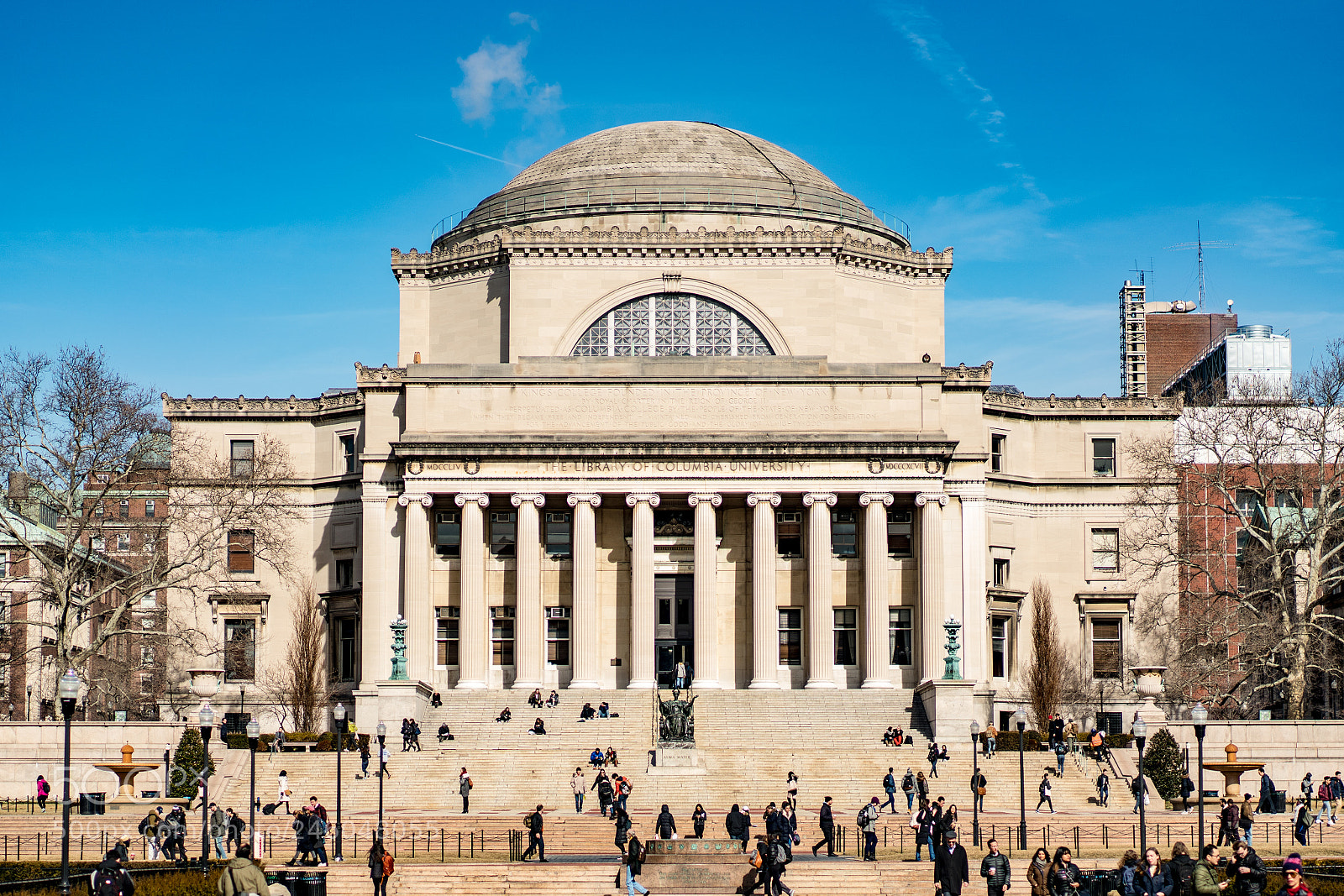 Sony a7R III sample photo. Low memorial library photography
