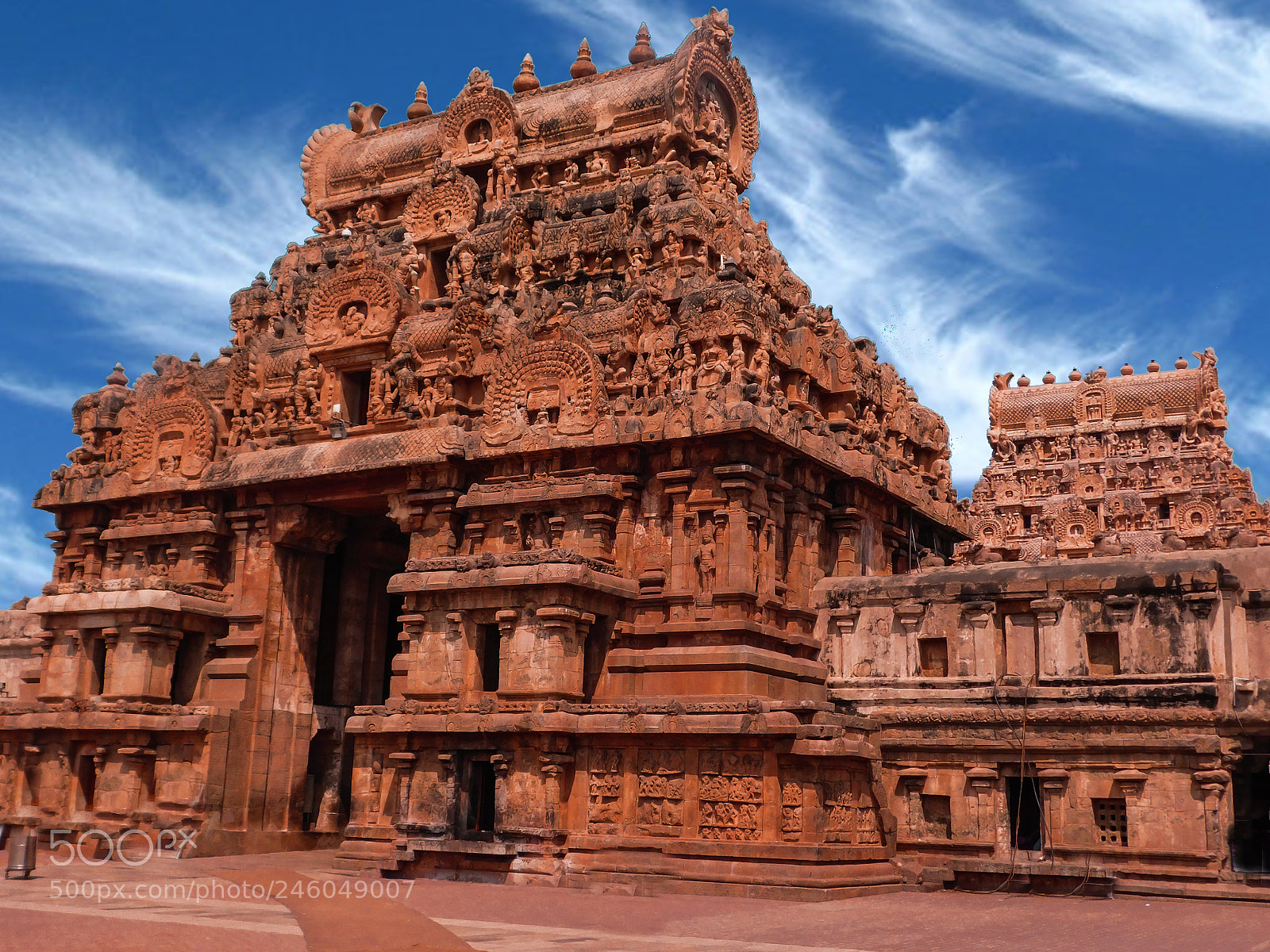 Nikon Coolpix L840 sample photo. Brihadeswara temple photography