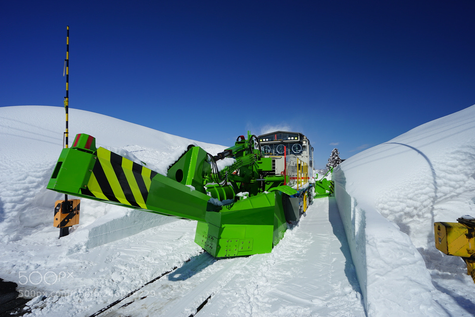 Sony a7 II sample photo. Snowplow iiyamasen photography