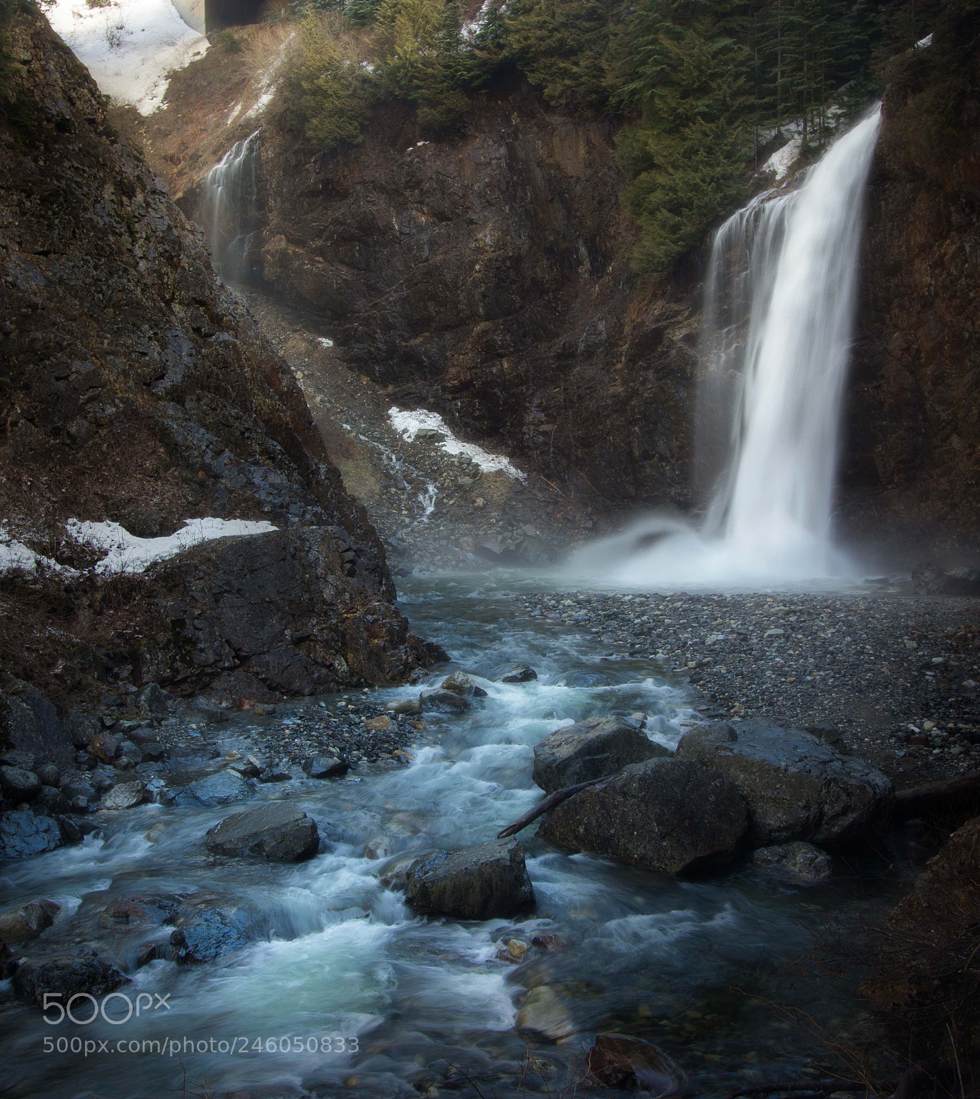 Canon EOS 60D sample photo. Winter falls photography