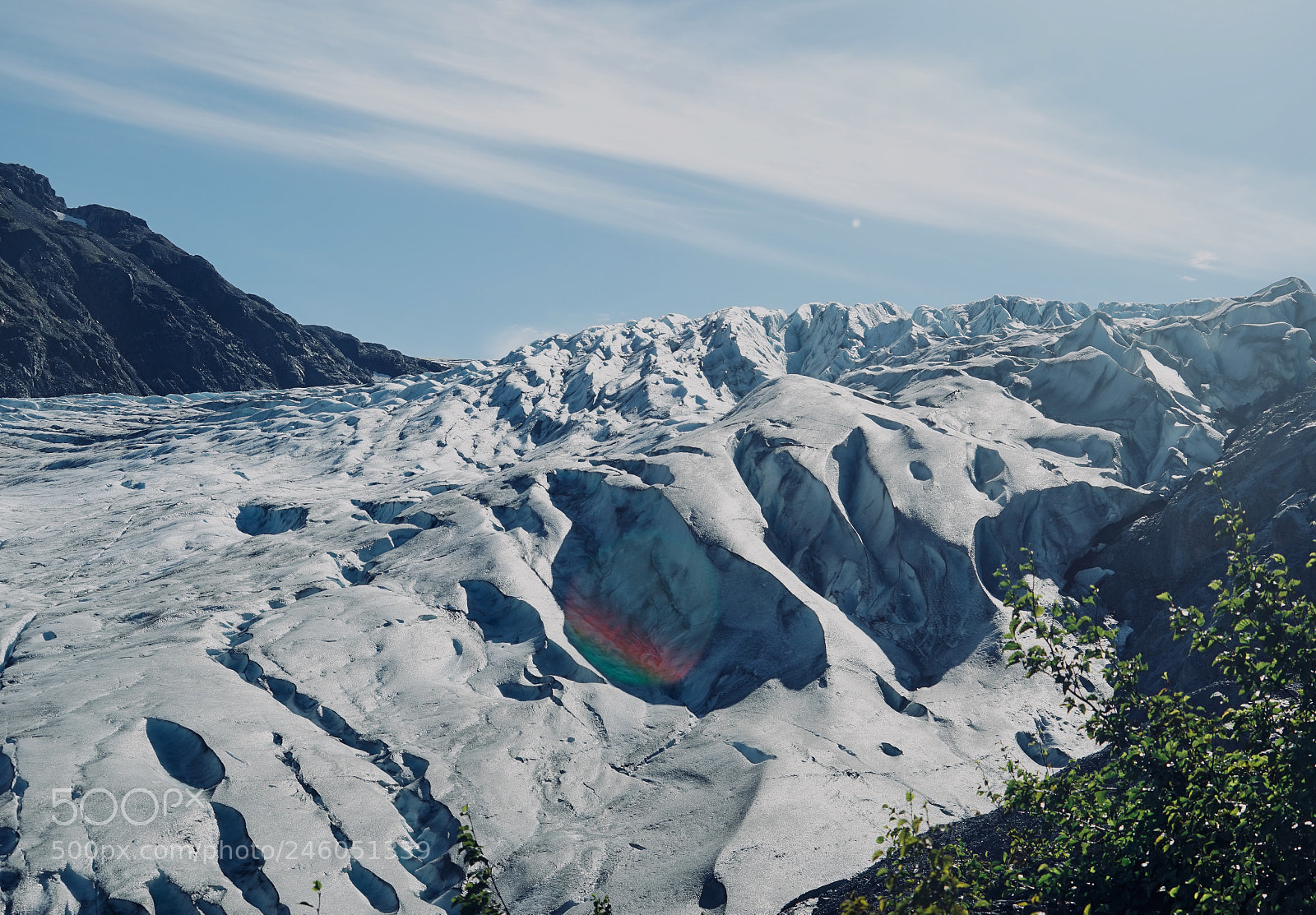 Sony a7 sample photo. Exit glacier photography