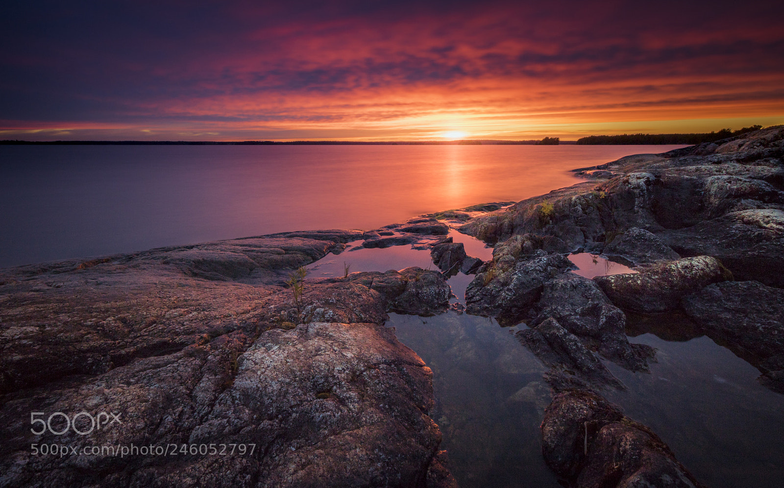 Canon EOS 750D (EOS Rebel T6i / EOS Kiss X8i) sample photo. Sunset at Ängsö photography