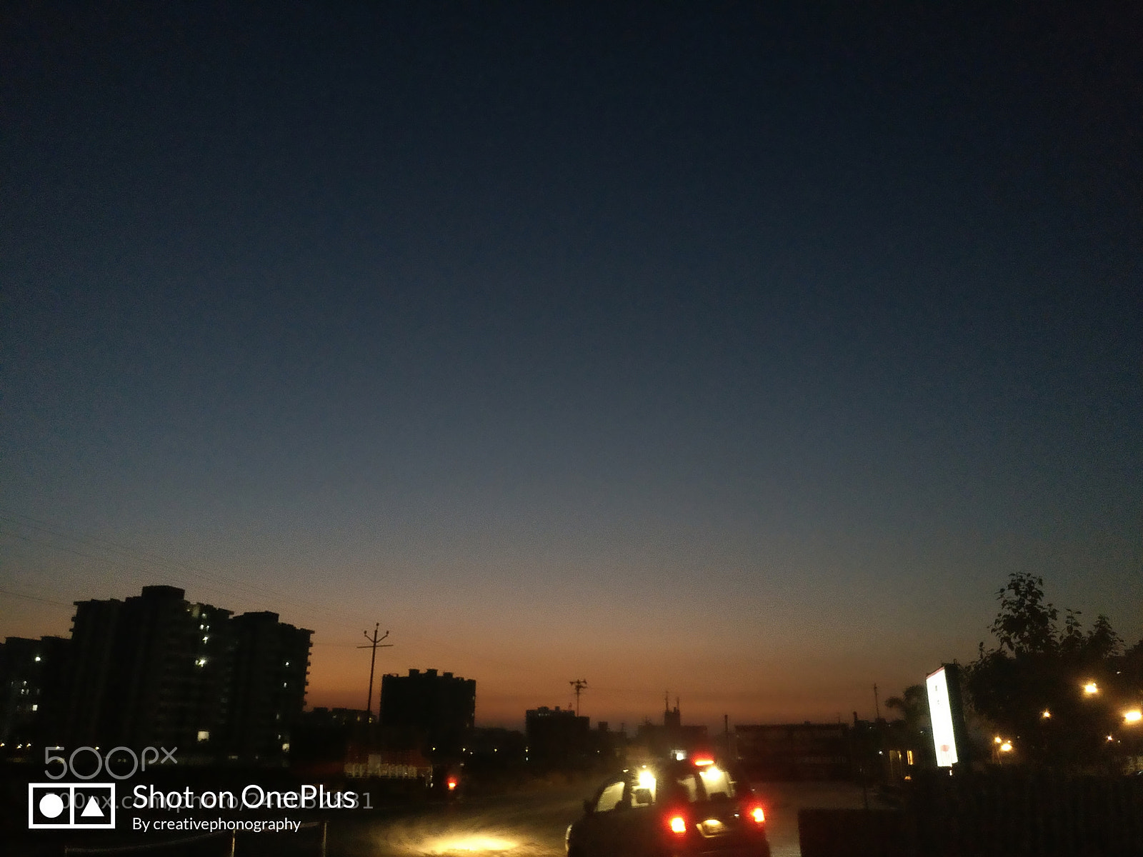 OnePlus A3003 sample photo. Twilight hour photography