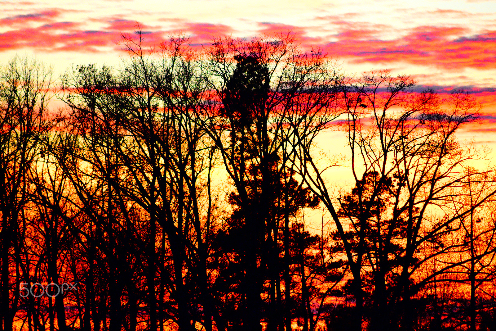 Sigma 70-300mm F4-5.6 APO DG Macro sample photo. Fire sky photography