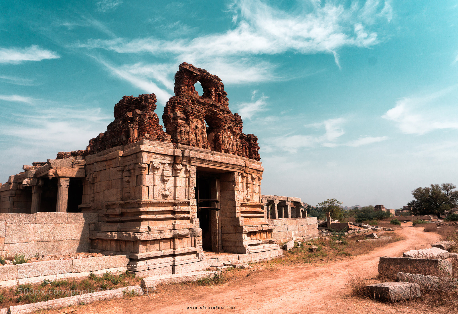 Sony a6300 sample photo. Ruins of hampi photography